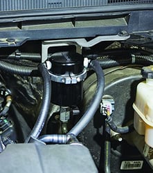 Picture of Moroso 85533 Air/Oil Separator Catch Can for 2014-2019 GM Trucks
