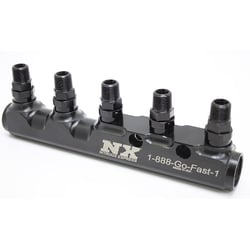Picture of Nitrous Express 15845 5-Port Fuel Log with Fittings