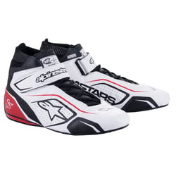 Picture of Alpinestars 2710122-213-12 Tech-1 T V3 Racing Shoes White/Black/Red Size 12