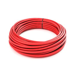 Picture of Snow Performance SNO-8087 Red High Temp Nylon Water-Methanol Tubing 20ft 1/4in