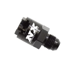 Picture of Nitrous Express 16373 Fuel Rail Adapter 3/8 to 8AN