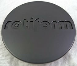 Picture of Rotiform 1004-40MB 3.010" Snap-In Center Cap Matte Black with Globe