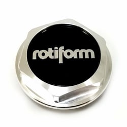 Picture of Rotiform 32170-26X Threaded Center Cap with Rotiform Logo Without Color Ring