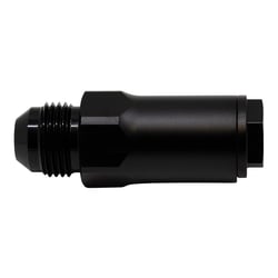 Picture of DeatschWerks 6-02-0107-B 8AN Male to 1/2 Inch Ford EFI Quick Connect Adapter Black