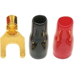 Picture of Metra GSTB6 Gold Plated Spade Terminal 18GA #10 Stud