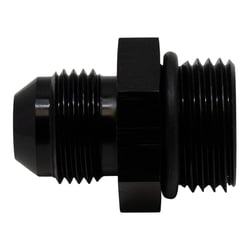 Picture of DeatschWerks 6-02-0406-B 10AN ORB Male to 8AN Male Flare Adapter Black