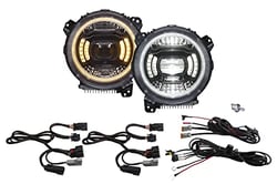 Picture of Diode Dynamics DD5165 Elite Max LED Headlights for 2018+ Jeep JL Wrangler