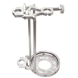 Picture of Nitrous Express 11108SB-15 Stand-Up Billet Bottle Bracket for 15lb Nitrous Bottle