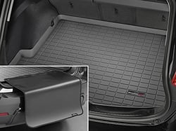 Picture of WeatherTech 401500SK Black Cargo Liner with Bumper Protector