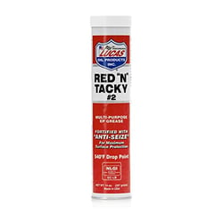 Picture of Lucas Oil 10005-10 Red 'N' Tacky Grease 14.5 Oz Cartridge