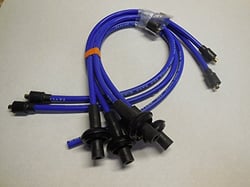 EMPI 00-9396-0 Taylor 409 Spiro Pro Race Spark Plug Wire Set 10.4mm Blue VW Air-Cooled — image 2