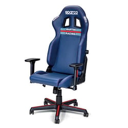 Picture of Sparco 00998SPMR Icon Office Chair Martini Racing Navy Blue