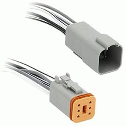 Picture of Metra 76-0600 6-Way Waterproof Connector for Powersports Applications