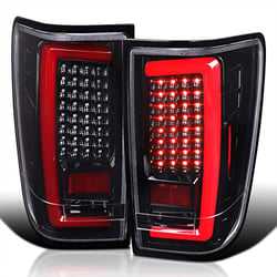 Picture of Spec-D LT-TIT04BKLED-G2-TM Pearl Black LED Tail Lights with LED Tube for Nissan Titan