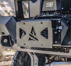 Picture of Attica 4x4 ATTK102-BX Winch Fairlead License Plate Mounting Bracket