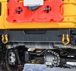Picture of Attica 4x4 ATTJL01B109-BX Apex Series Rear Bumper Delete Black Powder Coated Steel