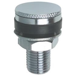 Picture of Gorilla Automotive VSC-6 Chrome Valve Stem Cap - Flush Mount Smooth Cap