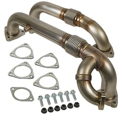 Picture of BD Diesel 1043909 Up-Pipes Kit with EGR Connector for Ford 6.4L Powerstroke