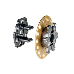 Picture of OMP Racing OS0-0024-A01 Quick Release Steering Wheel Hub Bolt-On Aluminum 6-Hole
