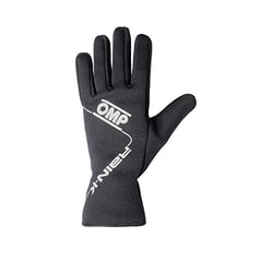 Picture of OMP Racing KB0-2739-A01-071-005 Rain K Karting Gloves Black Size 5