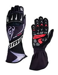Picture of OMP Racing KB0-2749-A01-071-XXS KS-2R Karting Gloves Black Size XXS