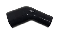Picture of Vibrant 19762 45 Degree Transition Elbow 3.00" to 2.50" Silicone Hose