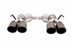 Picture of Gibson Exhaust 619718B Black Elite Axle Back Dual Exhaust System