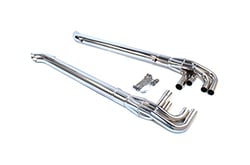 Picture of Doug's Headers H1165 Chrome Lake Pipe 4" Side Exhaust 63"