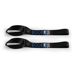 Picture of Mishimoto BNRTC-TDHD-2BK Heavy-Duty Ratchet Tie-Down Kit 2-Pack Black
