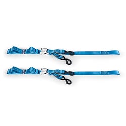 Picture of Mishimoto BNRTC-TDCB-2BL Borne Off-Road Cambuckle Tie-Down Kit 2-Pack Blue