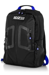 Picture of Sparco 016440NRAZ Stage Backpack Black/Blue Motorsport Racing 16L Capacity