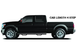 Picture of N-Fab C1475CC-TX Cab Length Nerf Steps for 2014-2018 Chevy Silverado GMC Sierra 1500 Crew Cab