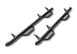 Picture of N-Fab T1464R Wheel to Wheel Nerf Step Bars - Textured Black