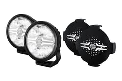 Picture of Hella 358228801 Blade 6 Inch Round LED Off Road Driving Light Kit
