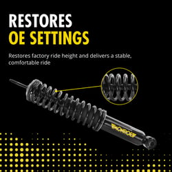Picture of Monroe Shocks & Struts 90032C1 Air Spring to Coil Spring Conversion Kit Front Right