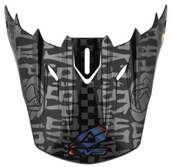 Picture of EVS HE18T5EV-VSBK T5 Evilution Replacement Visor Black