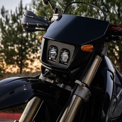 Picture of Baja Designs 387006 Dual S1 LED Headlight Kit for Suzuki DRZ400 DR650 Motorcycle