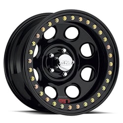 Picture of Raceline Wheels RT8150080 RT81 Rock 8 Beadlock Wheel 15x10 8x165.1 -50mm Gloss Black