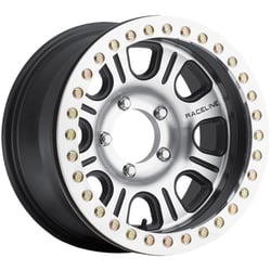 Picture of Raceline Wheels RT232-58012-32 Monster Beadlock 15x8 -32mm Offset Black Machined