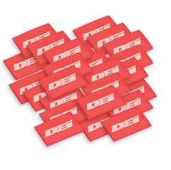 Picture of Design Engineering DEI 10820 Spark Plug Wire Boot Heat Shrink Tubes 18mm x 1.5" Red (25-Pack)