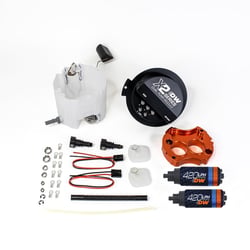 DeatschWerks 9-421-7002 X2 Series Dual DW420 Fuel Pump Module