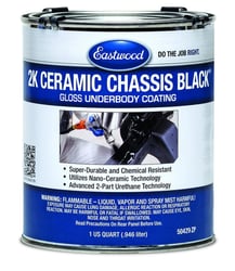 Picture of Eastwood Company 50429ZP Catalyzed Urethane Chassis Black Paint - Ceramic Formula