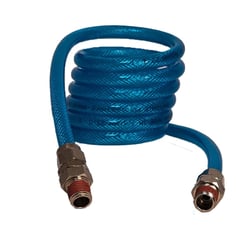 Picture of Eastwood Company 68327 RapidAir Coil Hose 3/8" OD 1/4" NPT Swivel 6FT Polyurethane