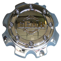 Picture of Gear Off Road CAP-8L-C14 Chrome Bolt-On Wheel Center Cap for 8 Lug