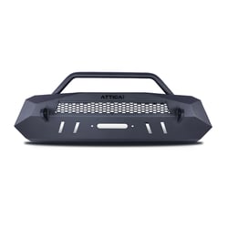 Picture of Attica 4x4 ATTTA01A101-BX Apex Series Stealth Winch Front Bumper Black Powder Coated Steel