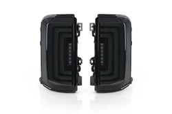 Picture of Attica 4x4 CTATT0772-H4-BS-SQ Rogue Series LED Sequential Tail Light Black Smoke
