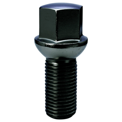 Picture of Gorilla Automotive 18024BC Ball Seat Lug Bolt 14x1.50 17mm Hex Black 45mm