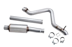 Picture of AWE Tuning 3015-23103 Tread Edition Cat-Back Exhaust Jeep Gladiator JT 3.6L Diamond Black