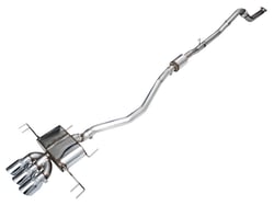 Picture of AWE Tuning 301552287 Touring Edition Cat-Back Exhaust System FL5 Civic Type R Chrome Silver Tips