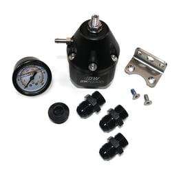 Picture of DeatschWerks 6-2000-FRB-108 DWR2000 Adjustable Fuel Pressure Regulator with Gauge